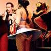 Ultravixen's Peek A Boo burlesque night at Sola bar, Sheffield, 17th June 2006
